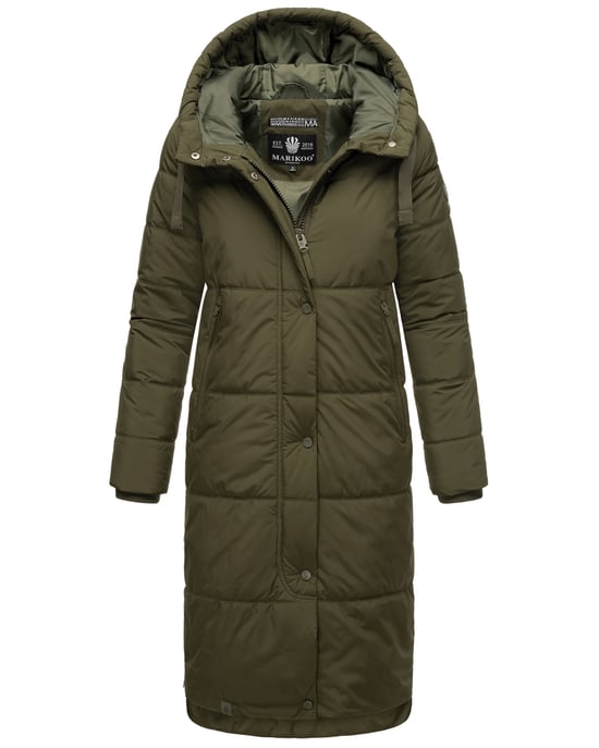 Marikoo Soranaa dames winterjas – lang, warm & met capuchon - Image 1