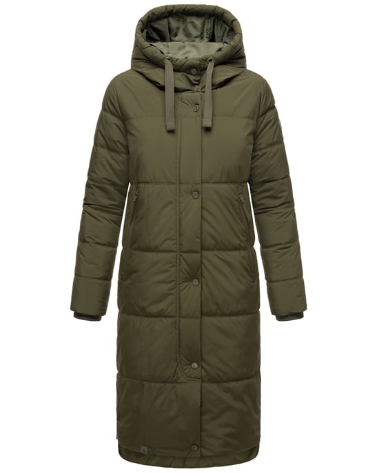 Marikoo Soranaa dames winterjas – lang, warm & met capuchon - Image 2