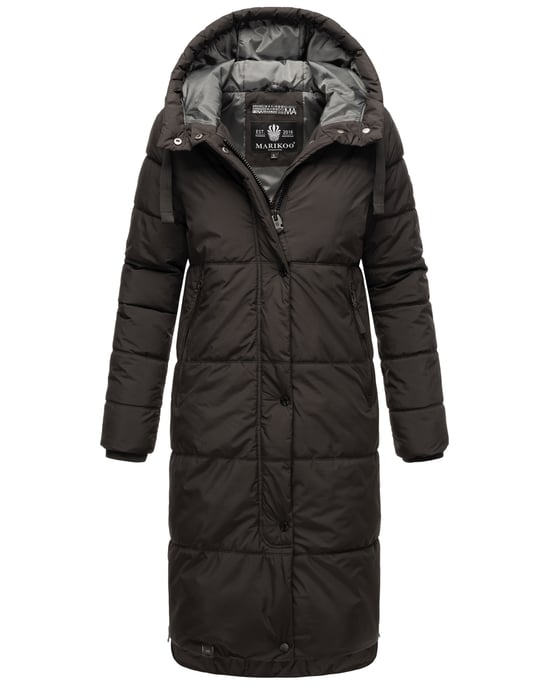 Marikoo Soranaa dames winterjas – lang, warm & met capuchon - Image 1