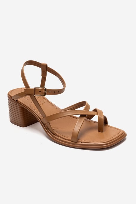 Lavish Leren Blokhak Sandaal (Dames) - Image 3
