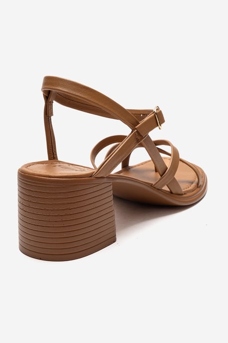 Lavish Leren Blokhak Sandaal (Dames) - Image 5