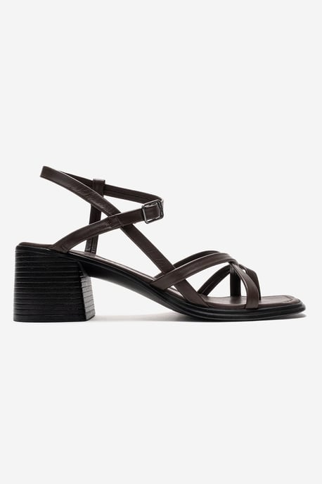 Lavish Leren Blokhak Sandaal (Dames) - Image 2