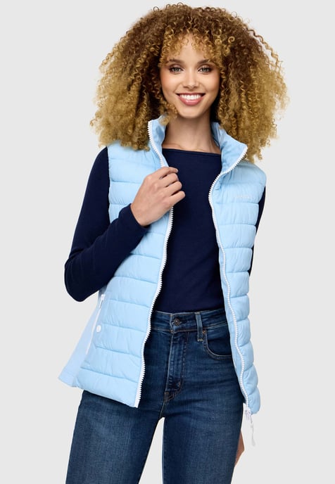 Marikoo Reimii dames bodywarmer – zacht, licht & vrouwelijk model - Image 6