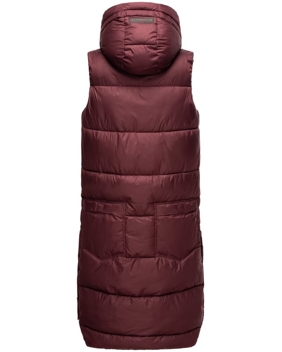 Marikoo Sayorii dames winterbodywarmer – lang, warm & met capuchon - Image 4
