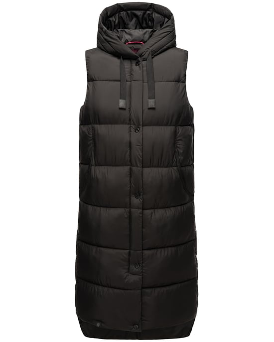 Marikoo Sayorii dames winterbodywarmer – lang, warm & met capuchon - Image 2