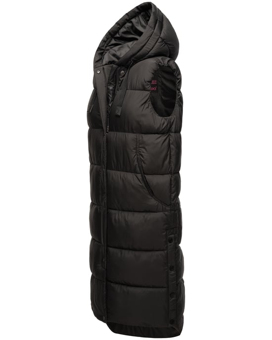 Marikoo Sayorii dames winterbodywarmer – lang, warm & met capuchon - Image 3