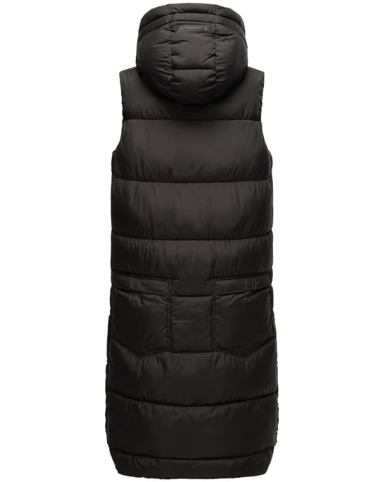Marikoo Sayorii dames winterbodywarmer – lang, warm & met capuchon - Image 4