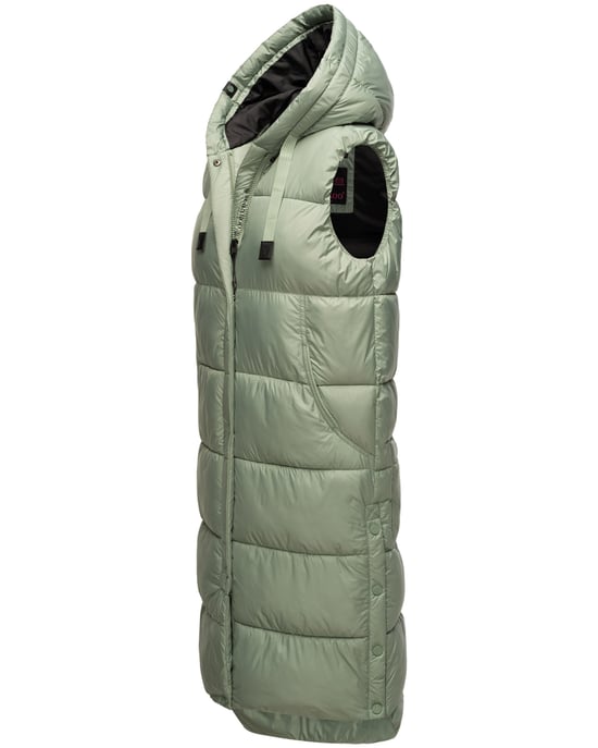 Marikoo Sayorii dames winterbodywarmer – lang, warm & met capuchon - Image 3