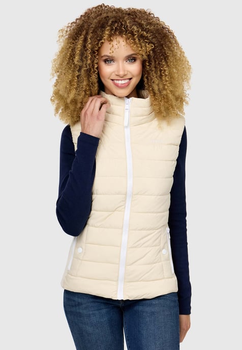 Marikoo Reimii dames bodywarmer – zacht, licht & vrouwelijk model - Image 6