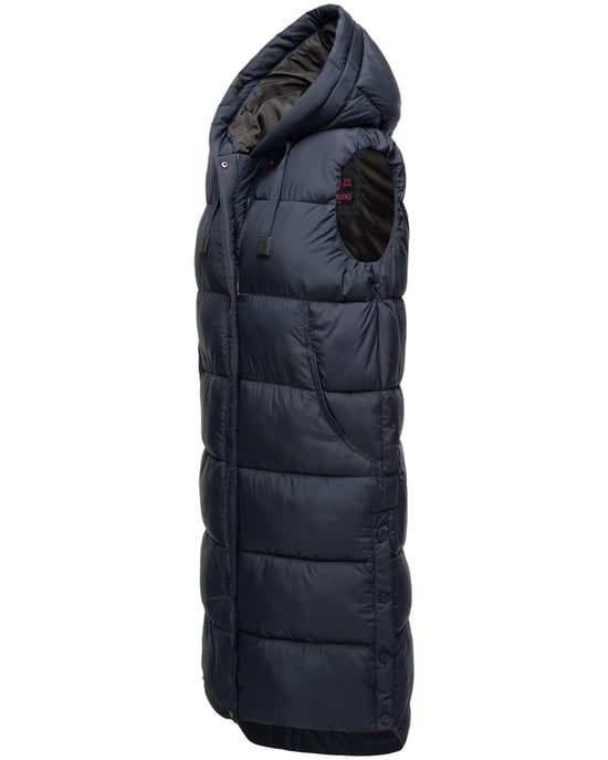Marikoo Sayorii dames winterbodywarmer – lang, warm & met capuchon - Image 3