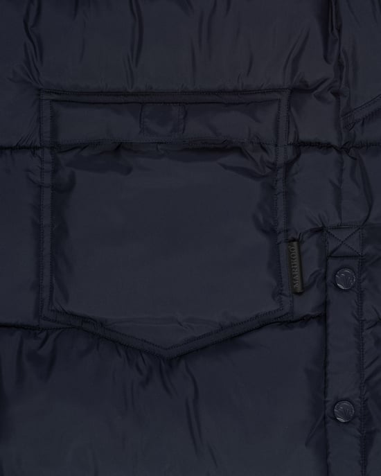 Marikoo Sayorii dames winterbodywarmer – lang, warm & met capuchon - Image 6