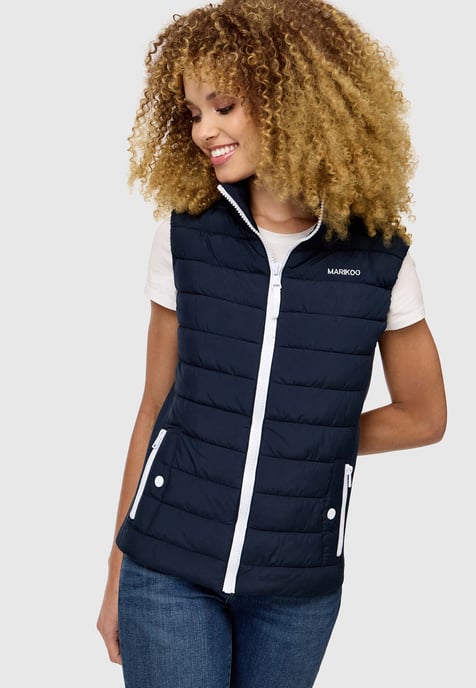 Marikoo Reimii dames bodywarmer – zacht, licht & vrouwelijk model - Image 6