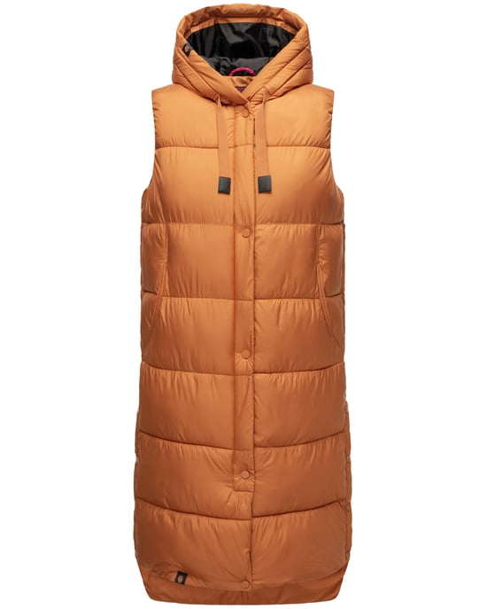 Marikoo Sayorii dames winterbodywarmer – lang, warm & met capuchon - Image 2