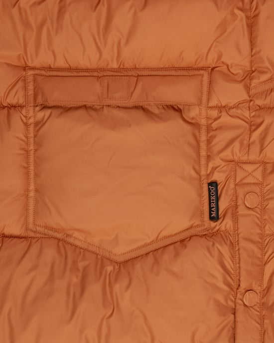 Marikoo Sayorii dames winterbodywarmer – lang, warm & met capuchon - Image 6