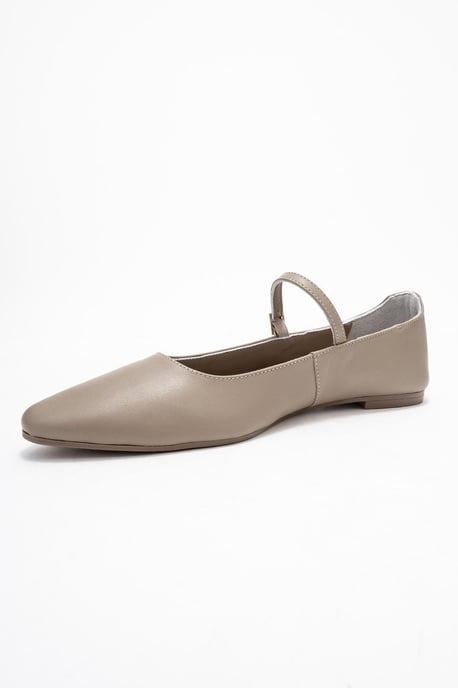 Lara Leren Mary Jane Platte Schoenen - Image 4