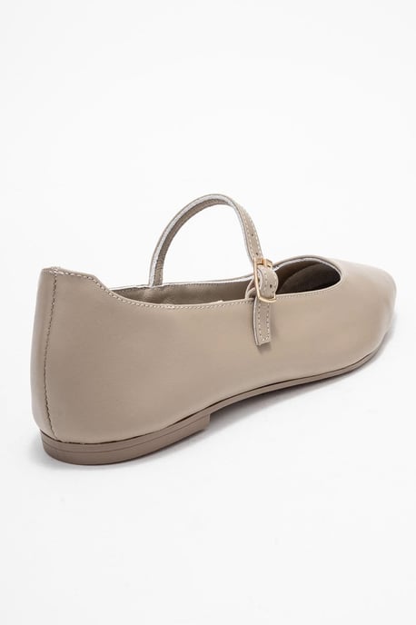 Lara Leren Mary Jane Platte Schoenen - Image 5