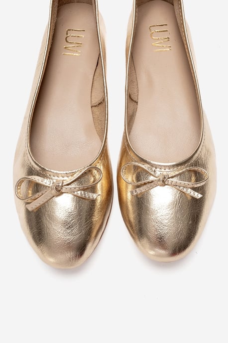 Florence Leren Ballerina's - Image 2