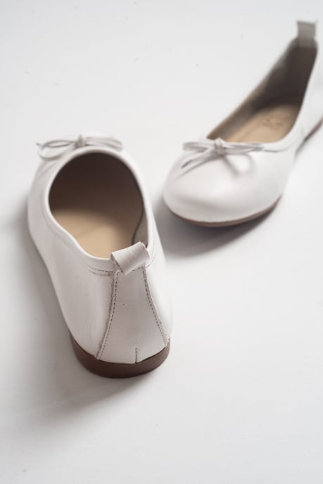 Florence Leren Ballerina's - Image 4