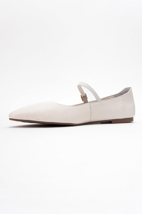 Lara Leren Mary Jane Platte Schoenen - Image 4