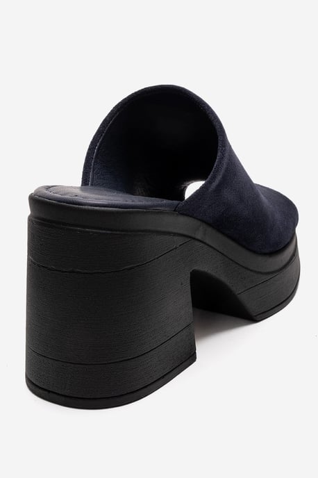 Nola Leer Platform Mules (Women) - Image 5
