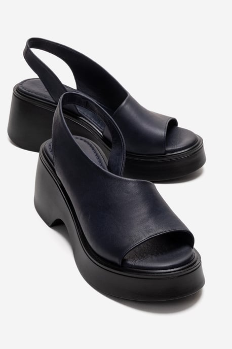 ROY Leren Wedge Sandaal (Dames) - Image 1