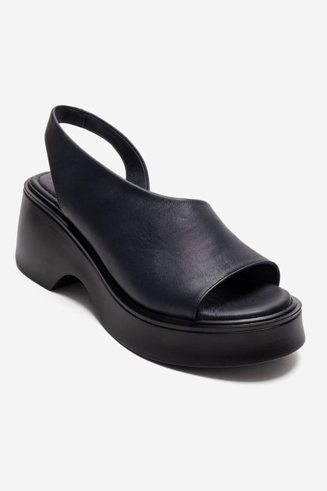 ROY Leren Wedge Sandaal (Dames) - Image 3