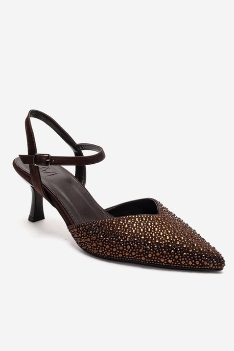 Vilka Verfraaide Slingback Kitten Heel Pumps - Image 3