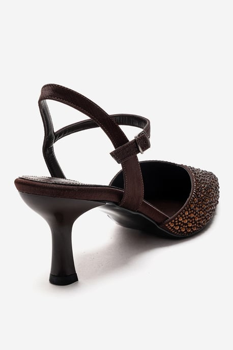 Vilka Verfraaide Slingback Kitten Heel Pumps - Image 5
