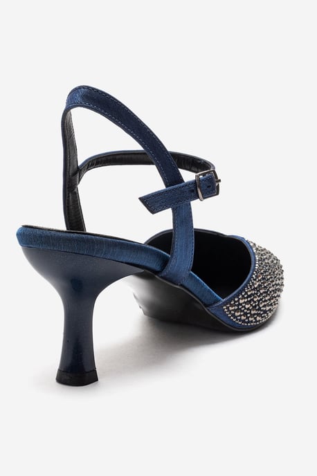 Vilka Verfraaide Slingback Kitten Heel Pumps - Image 5