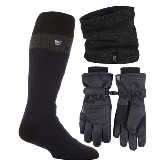 Heren Ski Set Nekwarmer Handschoenen & Thermische Ski Sokken Wintersportoutfit - Image 1