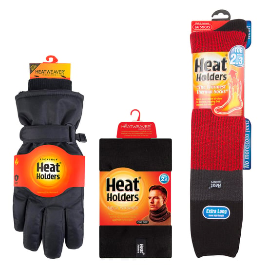 Mannen Ski Set Nekwarmer Handschoenen & Thermische Skisokken Winterkleding - Image 2