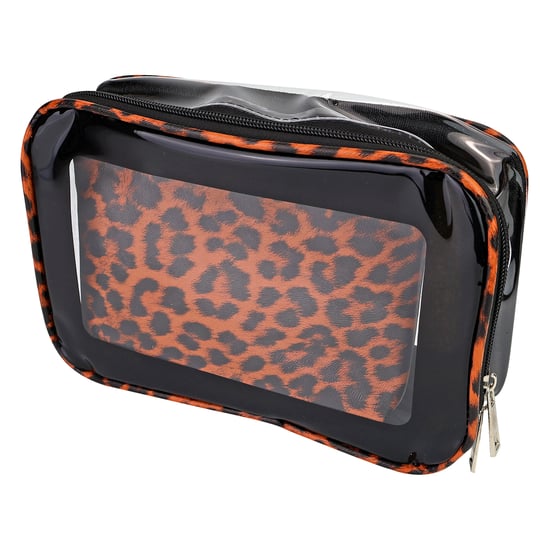 3-delige Dames Cosmeticazak Set Leopardenprint Makeup Toilettas Reiskoffers - Image 3