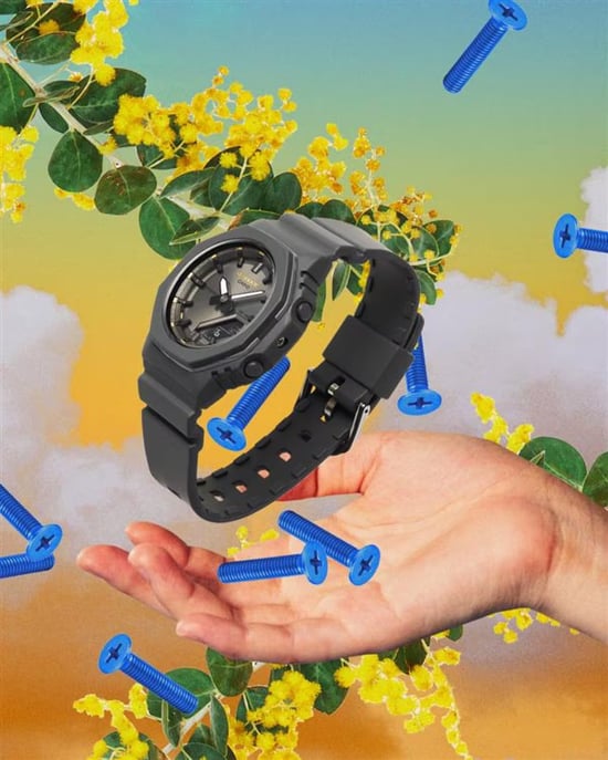 Casio G-shock Dames Horloge Grijs GMA-P2126W-8AER - Image 2
