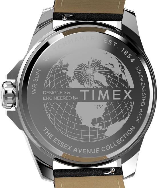Timex Essex Heren Horloge Zwart TW2W79800 - Image 3