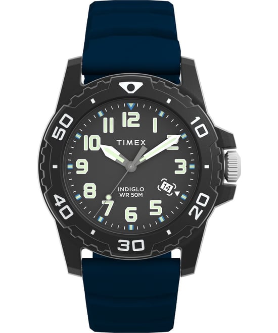 Timex Main Street Main Street Heren Horloge Blauw TW5M61100 - Image 1