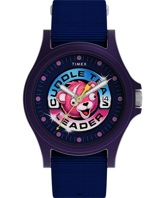 Timex X Fortnite Acadia Heren Horloge Blauw TW2Y46200 - Image 1