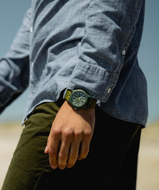 Timex Reclaim Ocean Heren Horloge Groen TW2V96000 - Image 6