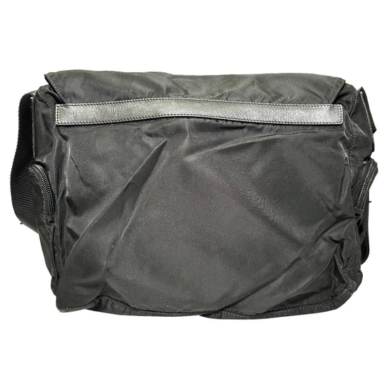Prada Tessuto Schoudertas in Zwart Nylon - Image 2