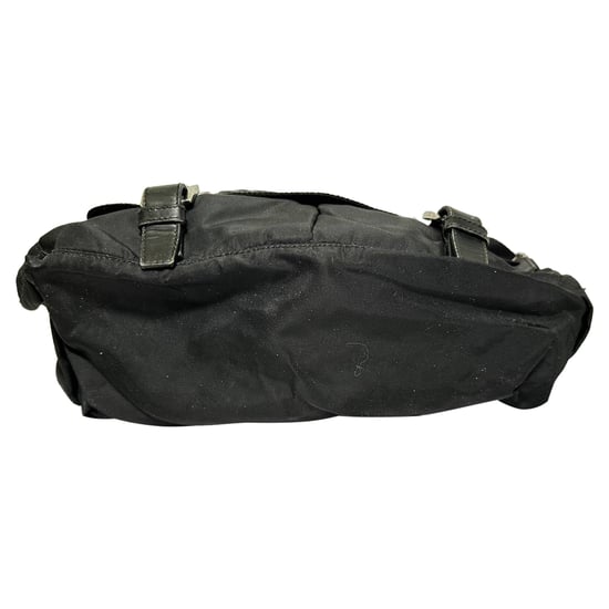 Prada Tessuto Schoudertas in Zwart Nylon - Image 4