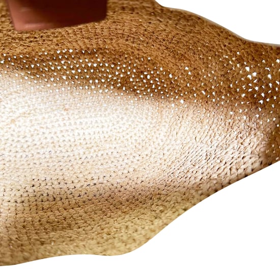 Loewe Pochette Bucket Bag in Tan Raffia - Image 4