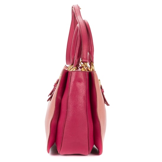 Two color Pushlock Tote   schoudertas - Image 4