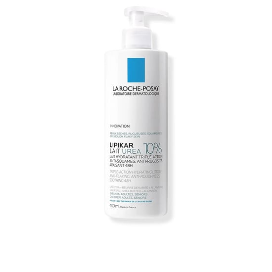Lipikar Urea 10% Vochtinbrengende Crème Met Drievoudige Werking 400 ml - Image 1