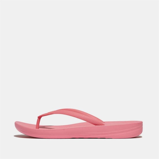 Fit Flop Dames/Dames iQushion teenslippers (Roze/Zwart) - Image 1