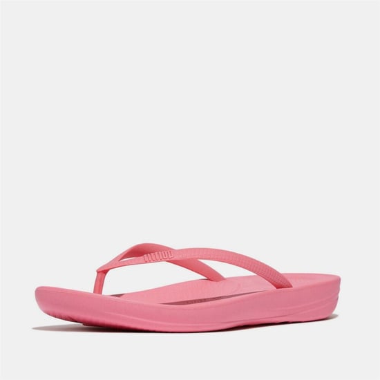 Fit Flop Dames/Dames iQushion teenslippers (Roze/Zwart) - Image 2