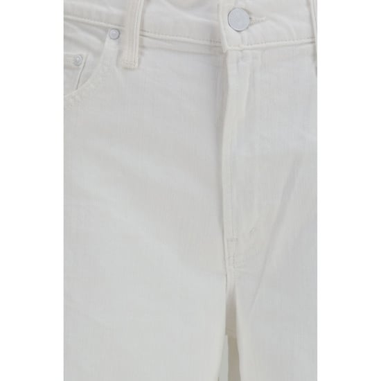 Mother Denim Witte Katoenen Jeans - Image 3