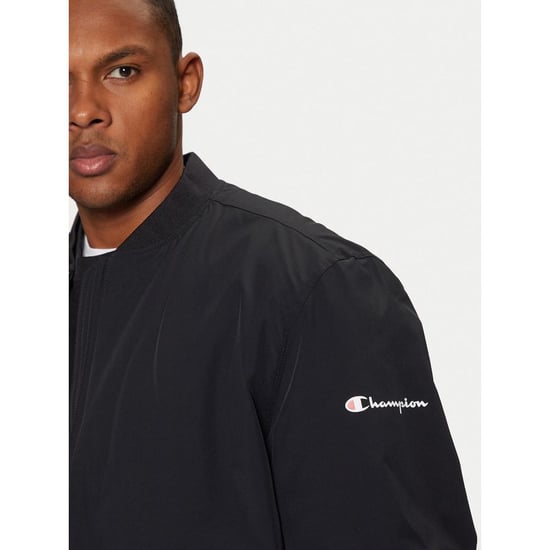 Champion Zwarte Polyamide Bomber - Image 4