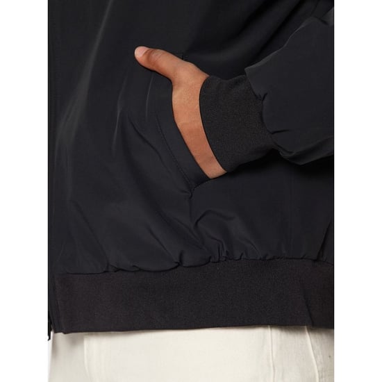 Champion Zwarte Polyamide Bomber - Image 5
