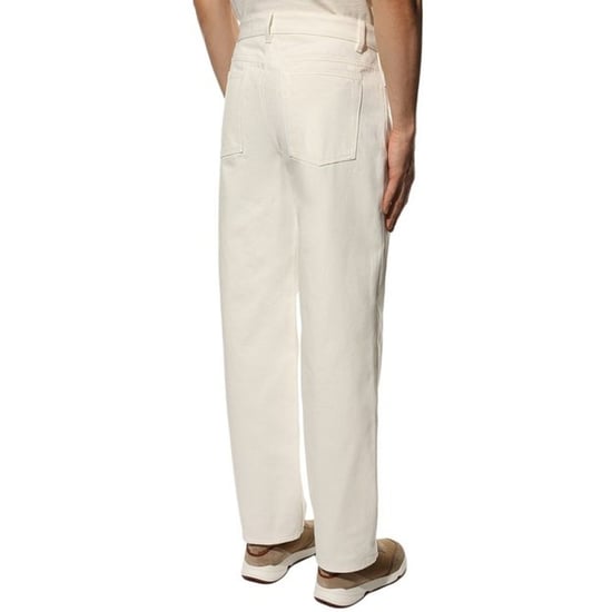 Jil Sander Witte Katoenen Jeans Denim - Image 3