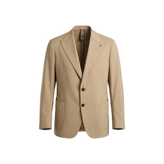 Mulish Beige Polyester Twee-delige Pak - Image 3
