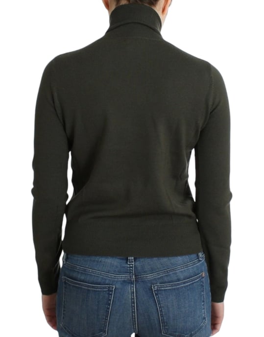 John Galliano groene wollen coltrui - Image 3
